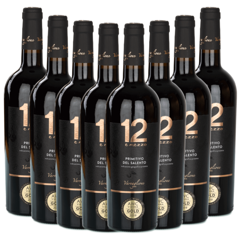 12 e Mezzo Primitivo 2024 - csomag