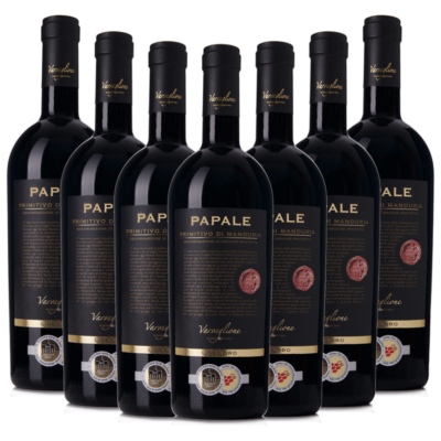 Papale Linea Oro Primitivo di Manduria, Varvaglione Puglia 2022 – csomag