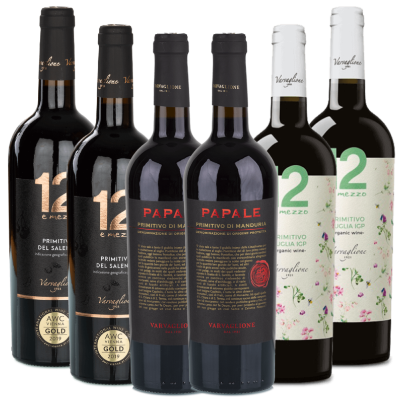 BS-TOP Primitivo Six-pack selection