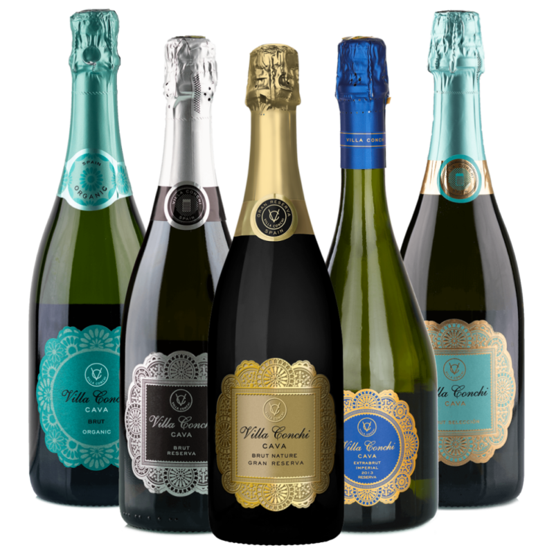 Champagne Methode Cava Selection