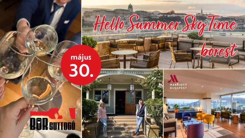 Hello Summer Sky Time – élőzenés borest a Marriott Hotelben