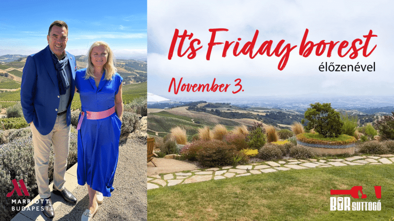 It’s Friday élőzenés borest – Marriott® Hotel Budapest – November 3.