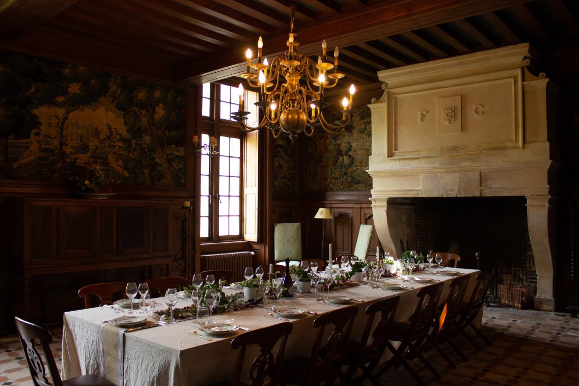 Dining room at Challerange