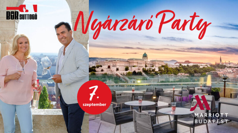 Nyárzáró Party – Marriott® Hotel Budapest Liz & Chain Sky Lounge – Szeptember 7.