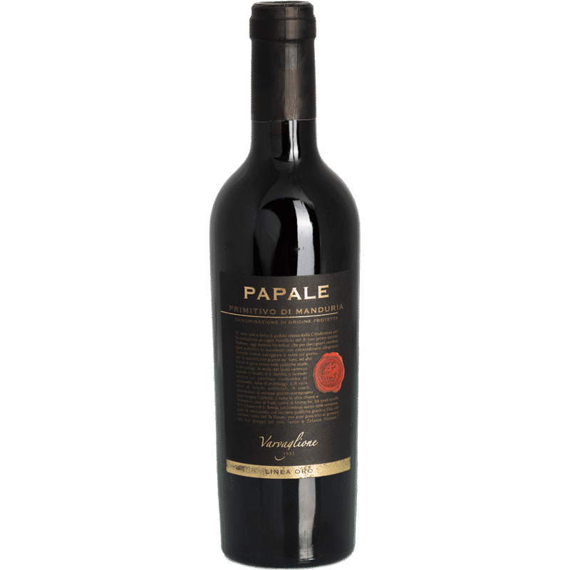 Papale Linea Oro Primitivo di Manduria, Varvaglione Puglia 0,375l 2019
