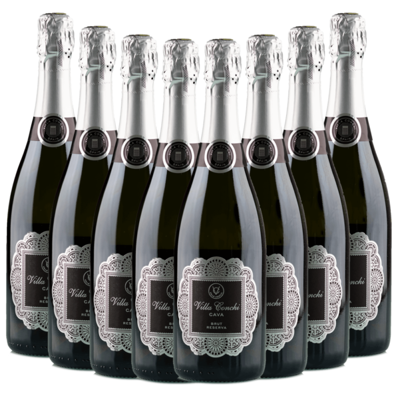 Villa Conchi Cava - Brut Reserva 2022- csomag