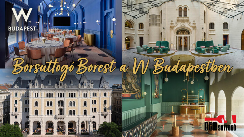 Borsuttogó Borest a W Budapestben